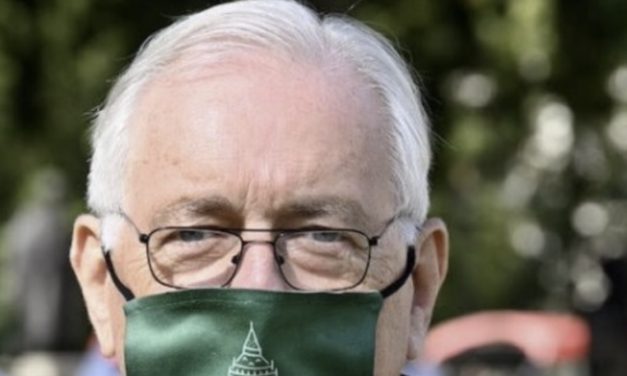 Put a face mask on and save Christmas from COVID